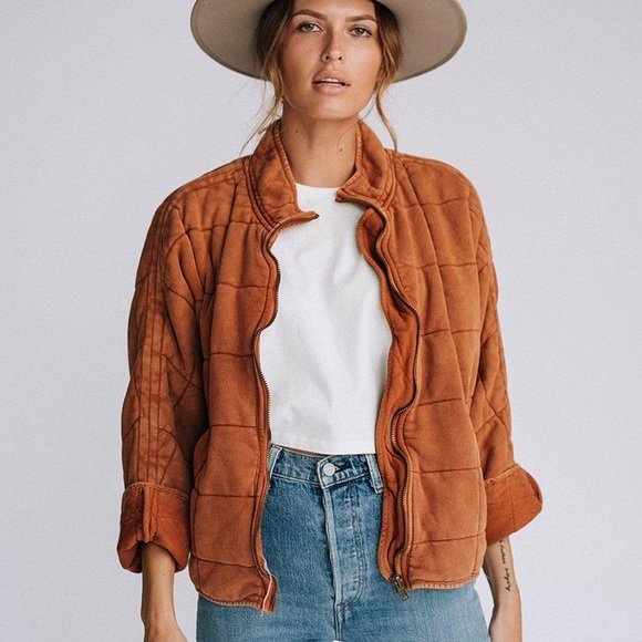 Free People Jackets & Blazers - FREE PEOPLE | Dolman Quilted Knit Jacket